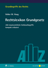 Cover eines Buchs aus der Reihe Grundbegriffe des Rechts